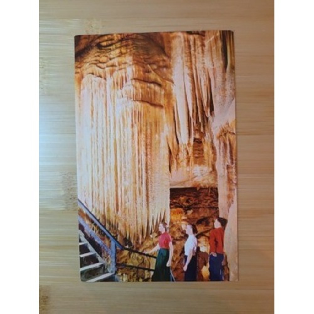 Mammoth Cave Kentucky Postcard Frozen Niagara NPC 6 HS Crocker